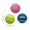KONG Sport Softies Balls S teniszlabda plüss borítással 3-as csomag