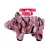 KONG Stripes Low Stuff Pig - malac plüssjáték