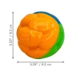 KONG Twistz High-Viz Ball - fluoreszkáló labda