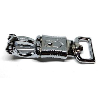 Krómozott pánik karabiner