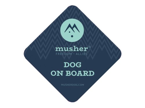 Musher négyzet alakú matrica