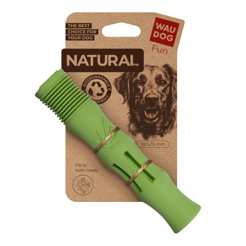 WAUDOG FUN NATURAL biológiailag lebomló gumipálca játék 18cm