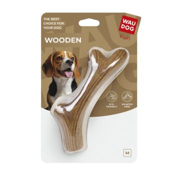 WAUDOG Wooden szarvacska formájú játék kutyáknak