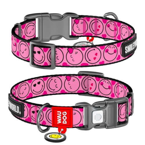 WAUDOG "Pink Smiley" nyakörv