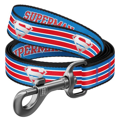 WAUDOG SUPERMAN RETRO fényvisszaverő mintás póráz