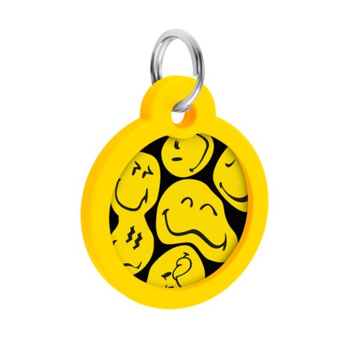 WAUDOG SMART ID  - QR kódos okosbiléta  - Black Smileys