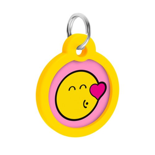 WAUDOG SMART ID  - QR kódos okosbiléta  - Pink Smileys