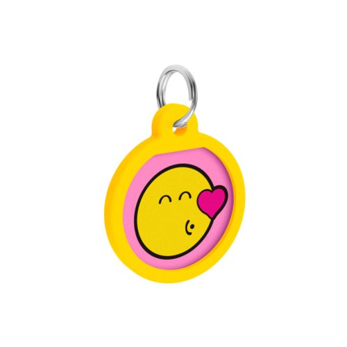 WAUDOG SMART ID  - QR kódos okosbiléta  - Pink Smileys
