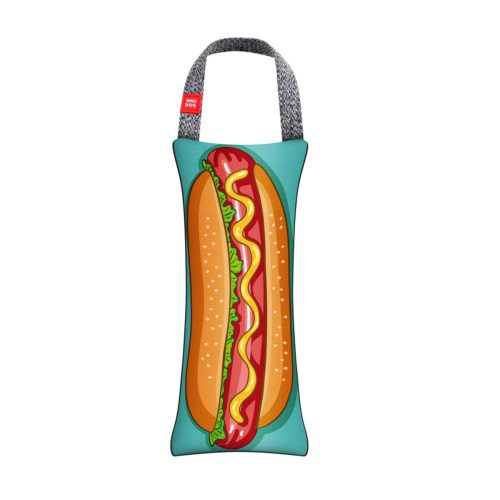 WAUDOG Fun Hot-Dog mintás sípoló játék