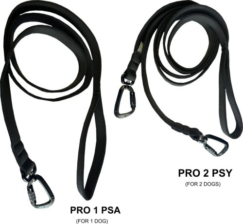 Zero DC anyagában rugalmas 2 kutyás húzószár